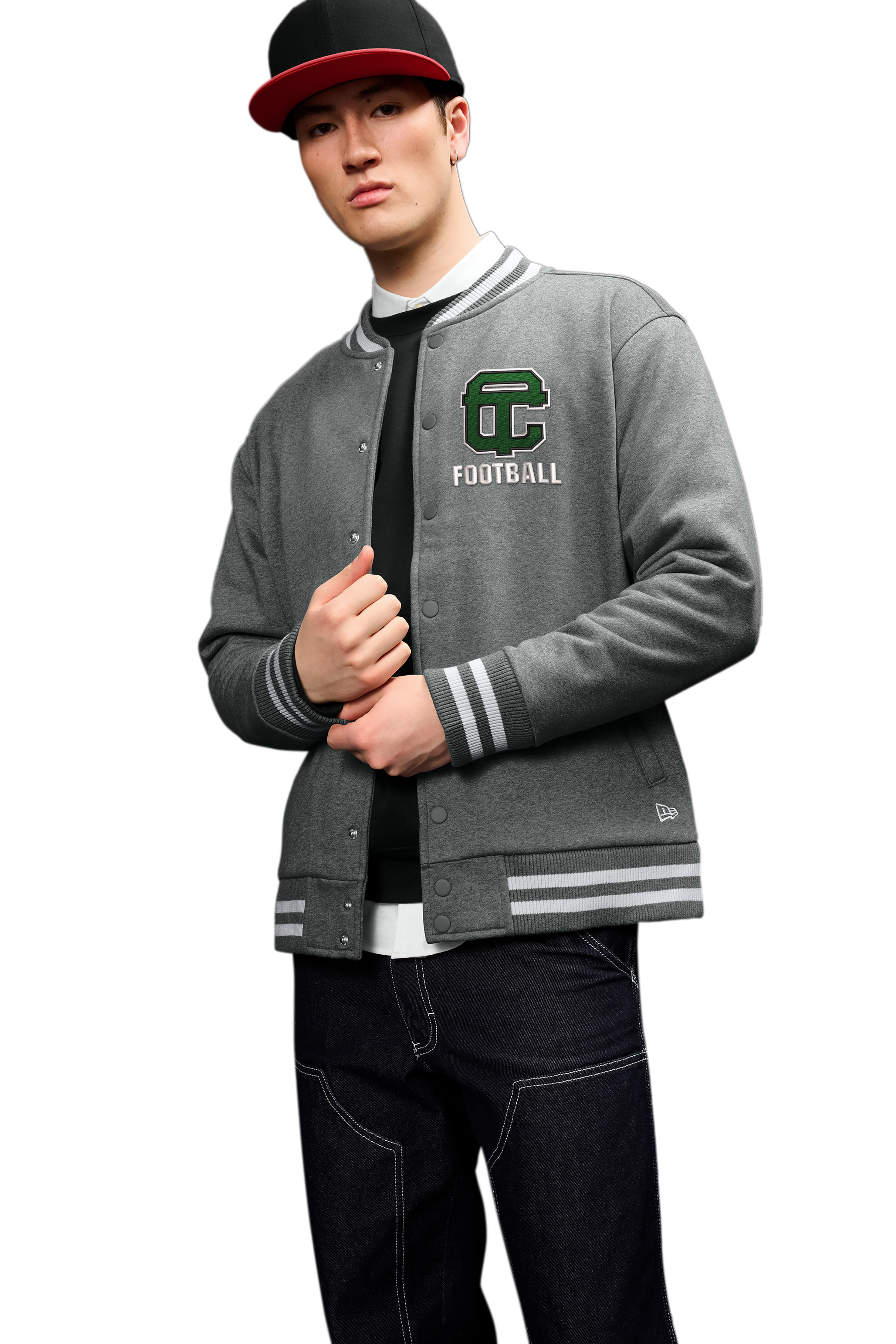 Athlete showcasing GBrand USA outerwear